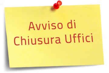 Sabato 2 maggio 2026: chiusura al pubblico degli uffici comunali