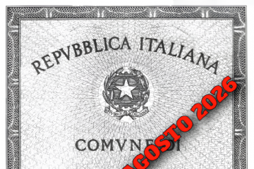 Scadenza carta d'identità cartacea - potenziamento aperture Ufficio Anagrafe - giugno 2026