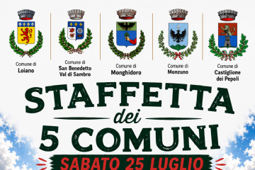 25/07/2026 - Staffetta dei 5 Comuni