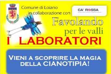 Favolando per le valli: Laboratorio di cianotipia rimandato a martedì 4 agosto 2026